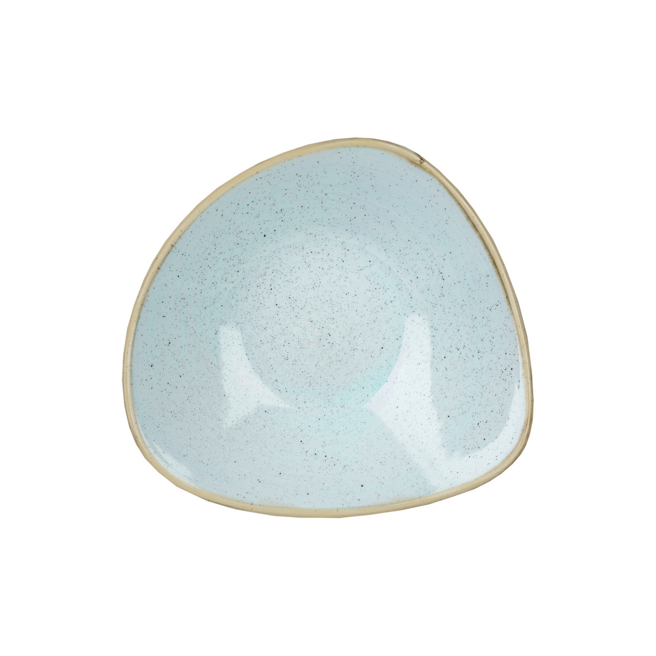 Stonecast, Bowl Lotus dreieckig ø 235 mm / 0,60 l Duck Egg Blue